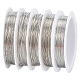 5 rolls 5 size Copper Jewelry Wire(CWIR-SC0001-03C)-1