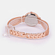 High Quality Women's Stainless Steel Rhinestone Quartz Watch Bracelets(WACH-E017-01RG)-3