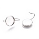 Tarnish Resistant 304 Stainless Steel Dangle Earrings(STAS-E474-02A)-2