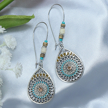 Elegant and Stylish Turquoise Earrings with Unique Personality Charm