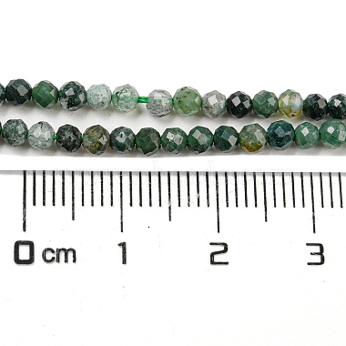 Natur Moos Achat Perlen Stränge(G-K020-3mm-32)-3
