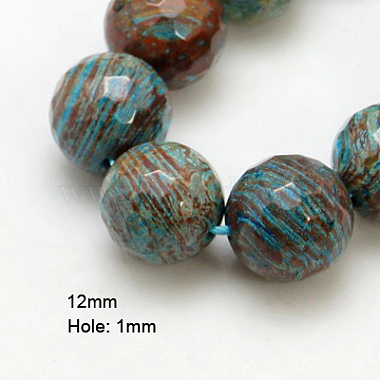 Chapelets de perles en chrysocolle naturelle(G-G099-F12mm-35)-2