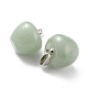 Natural Green Aventurine Pendants(G-Z022-01M)-3