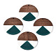 Resin & Walnut Wood Pendants(RESI-S389-070A-A11)-1