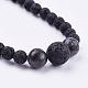 Natural Gemstone Beaded Necklaces & Stretch Bracelets Jewelry Sets(SJEW-JS00918)-4