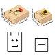Boîte à bagues en papier kraft(CON-BC0005-87)-2