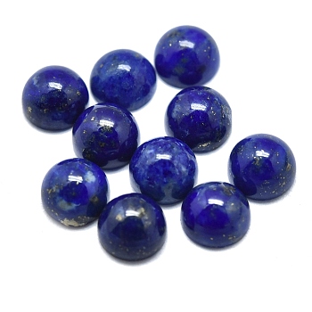 Natural Lapis Lazuli Cabochons, Half Round/Dome, 4x2mm