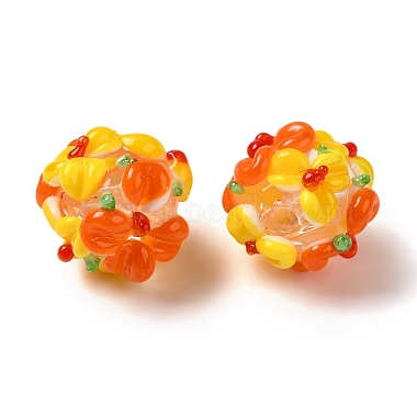 Handmade Lampwork Beads(LAMP-B025-03B-13)-2