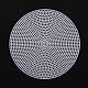 PandaHall Elite 8Pcs 4 Style DIY Flat Round Plastic Mesh Sheet(DIY-PH0003-75)-4