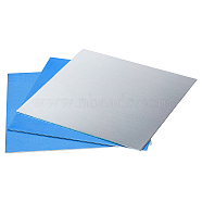 Aluminum Sheets, with Film, Silver, 301x301x0.5mm(TOOL-PH0017-19C)
