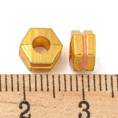 Brass Enamel Beads(KK-P277-44G-01)-2