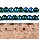 Transparent Electroplate Glass Beads Strands(EGLA-Q132-6MM-01A-19)-4