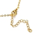 Golden Brass Rhinestone Pendant Necklace with Cable Chains(NJEW-P278-A03)-3