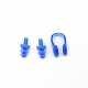 Silicone Nose Clip & Earplug Set(AJEW-WH0240-32D)-1