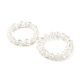 Ensembles de bracelets extensibles en perles acryliques transparentes à facettes pour enfants(BJEW-JB06220)-1
