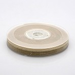 Polyester Velvet Ribbon for Gift Packing and Festival Decoration, Tan, 3/8 inch(10mm), about 50yards/roll(45.72m/roll)(SRIB-M001-10mm-836)