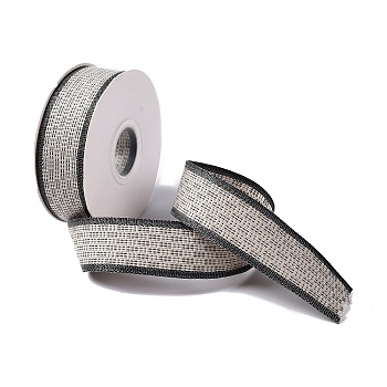 10 Yards Flat Nylon Braided Ribbon, for DIY Jewelry Making, Gainsboro, 1 inch(25mm)