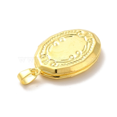 Стойки обшивки латунь медальона подвески(KK-I688-06G)-3