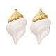 304 ステンレススチールアクリル製ビッグペンダント(STAS-C152-27B-G)-1