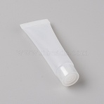 15ML Soft Plastic Travel Tubes, Empty Refillable Squeeze Bottle Container, with Screw Caps, White, 1.9x8.4cm, Capacity: 15ml(0.51fl. oz)(MRMJ-WH0073-46)
