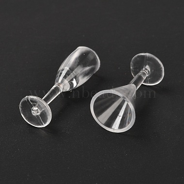 Ensemble de gobelets de jeu en plastique transparent 17 pièces(AJEW-K030-08)-3