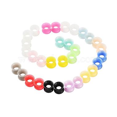 32pcs 16 colores de silicona brillo medidores de oído finos túneles de carne tapones(FIND-YW0001-19B)-6