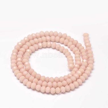 Chapelets de perles en rondelles facettées en verre(GLAA-I033-4mm-23)-2