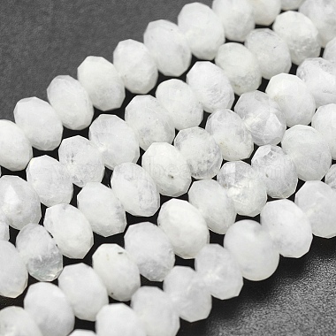 6mm Abacus Moonstone Beads