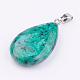 Natural & Synthetic Mixed Gemstone Pendants(X-G-S045-9-B)-2