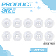 40Pcs 4-Hole Shell Buttons(BUTT-ME0001-23)-2
