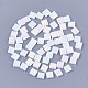 2-Hole Opaque Glass Seed Beads(SEED-S023-28C-05)-1