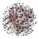 Natural & Synthetic Mixed Gemstone Beads, No Hole/Undrilled, Chips, 3~5mm, 300g/bag(G-GA0001-28)