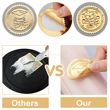 Self Adhesive Gold Foil Embossed Stickers(DIY-WH0211-217)-3