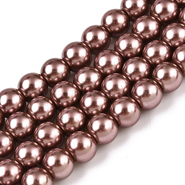 Sienna Round Glass Beads