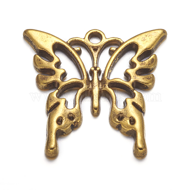 Antique Golden Butterfly Alloy Pendants