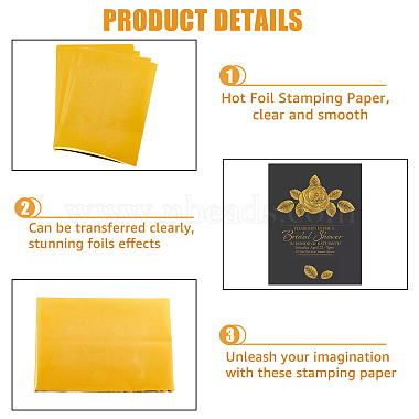 A6 PET Stamping Hot Foil Paper(DIY-WH0043-13B)-4
