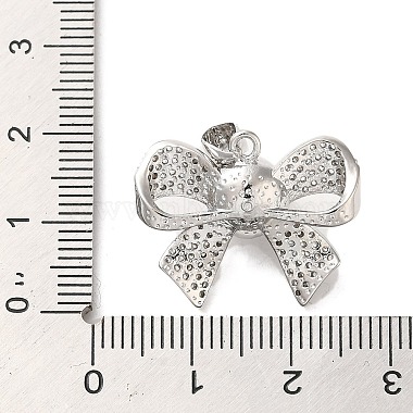 Brass Micro Pave Clear Cubic Zirconia Pendants(FIND-Z041-04P)-3