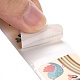 Rainbow Pattern Paper Gift Tag Stickers(DIY-C011-01B)-4