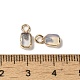 Opalite Rectangle Charms(G-Q169-07G-01)-3