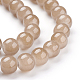 Imitation Jade Glass Beads Strands(DGLA-S076-8mm-28)-1