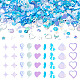 100G Plastic Sequins Beads(PVC-TA0001-04B)-1