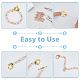 48Pcs 4 Colors Alloy Flower Toggle Clasps(FIND-DC0004-35)-5