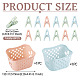 60Pcs Plastic Clothespin(KY-TA0001-65)-3
