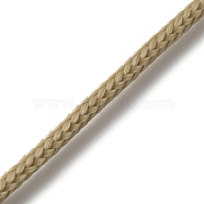 Braided Nylon Thread, Nylon String for Jewelry Beading Making, Dark Khaki, 2mm, about 109.36 Yards(100m)/Bundle(NWIR-TAC0001-02A)