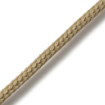 Braided Nylon Thread, Nylon String for Jewelry Beading Making, Dark Khaki, 2mm, about 109.36 Yards(100m)/Bundle