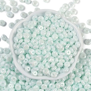 Opaque Colours Luster Glass Seed Beads(SEED-P008-01C-04)-3