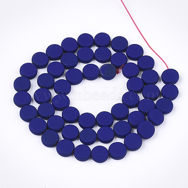 Spray Painted Non-magnetic Synthetic Hematite Beads Strands(G-T116-01A-23)-2