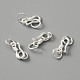 925 Sterling Silber S Haken Verschlüsse(FIND-WH0114-71A)-1