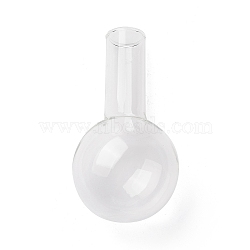 Glass Beaker, Round Bottom Boiling Flask, Chemical Laboratory Equipment, Clear, 153.5x81mm(TOOL-XCP0001-67B)