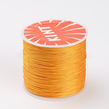 0.5mm Gold Waxed Polyester Cord Thread & Cord